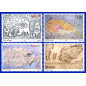 2005 Jan 19 MALTA STAMPS OLD MAPS OF MALTA