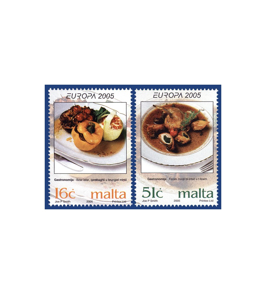 2005 May 09 MALTA STAMPS EUROPA 2005