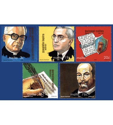 MALTA STAMPS MALTESE PERSONALITIES