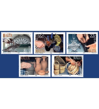 MALTA STAMPS MALTESE CRAFTS