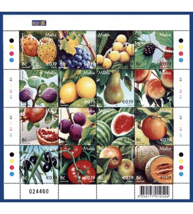 MALTA STAMPS MALTESE FRUITS