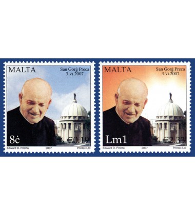 MALTA STAMPS SAN GORG PRECA