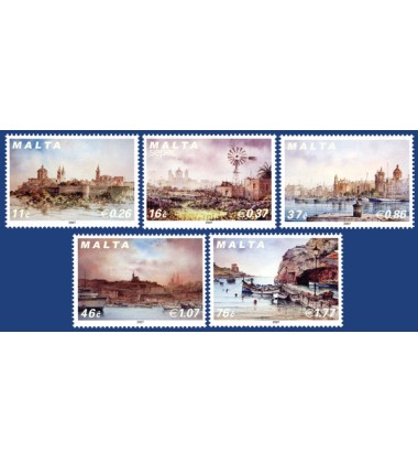 MALTA STAMPS SCENERY