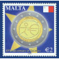 2009 Apr 30 MALTA STAMPS EURO 10TH ANNIVERSARY