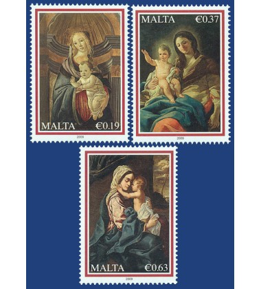 MALTA STAMPS CHRISTMAS 2009