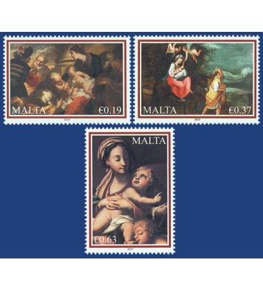 MALTA STAMPS CHRISTMAS 2010