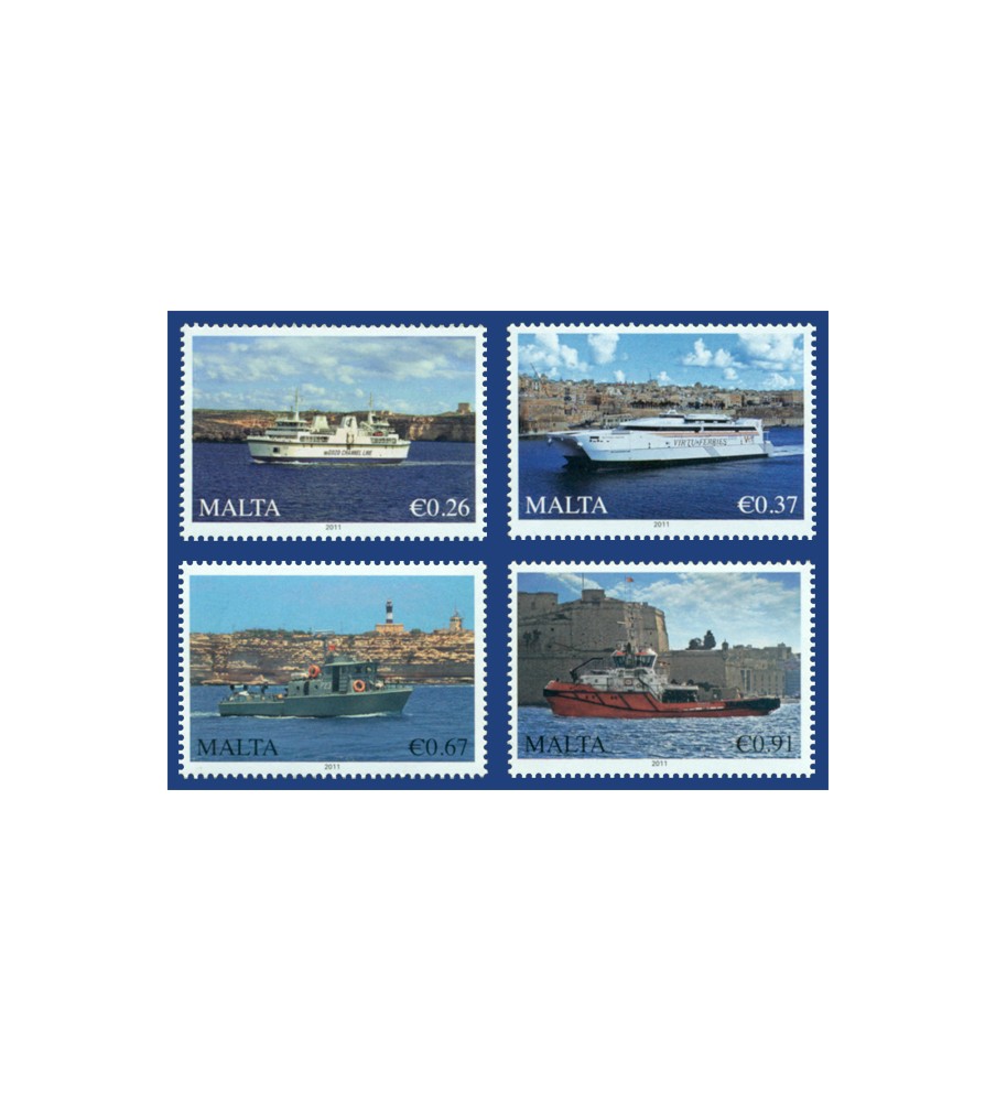 2011 Aug 10 MALTA STAMPS MARITIME MALTA