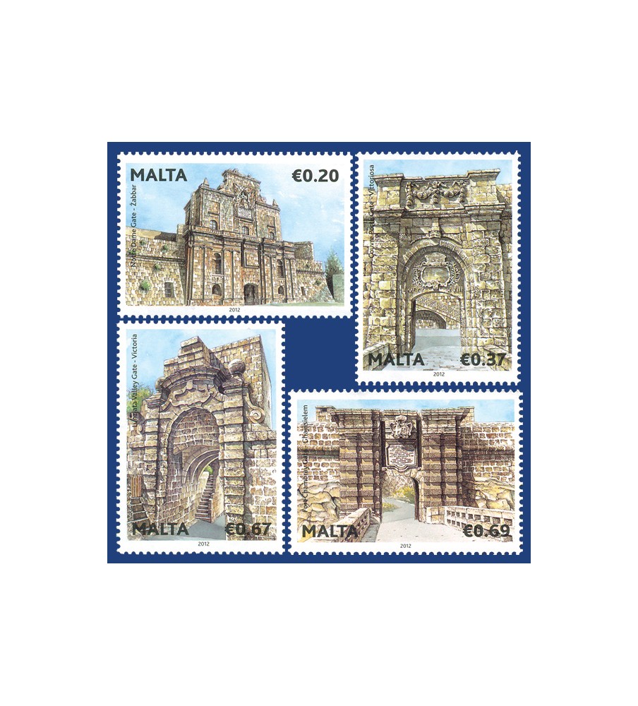 2012 Sep 26 MALTA STAMPS TREASURES OF MALTA