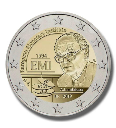 2019 BELGIUM EMI 2 EURO COIN