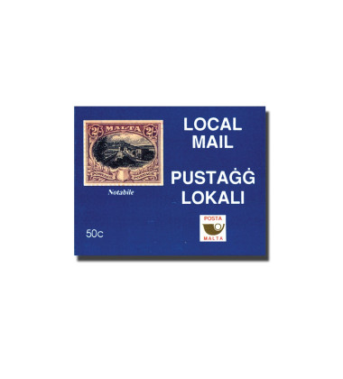 Blue Cover - Local Mail Rates 1 pane (10) of 5c 02.11.94