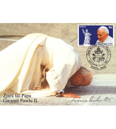 Visit Of H.H. Pope John Paul II 04.05.01