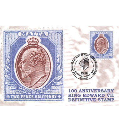 100th Anniversary King Edward VII Definitive Stamp 09.10.04