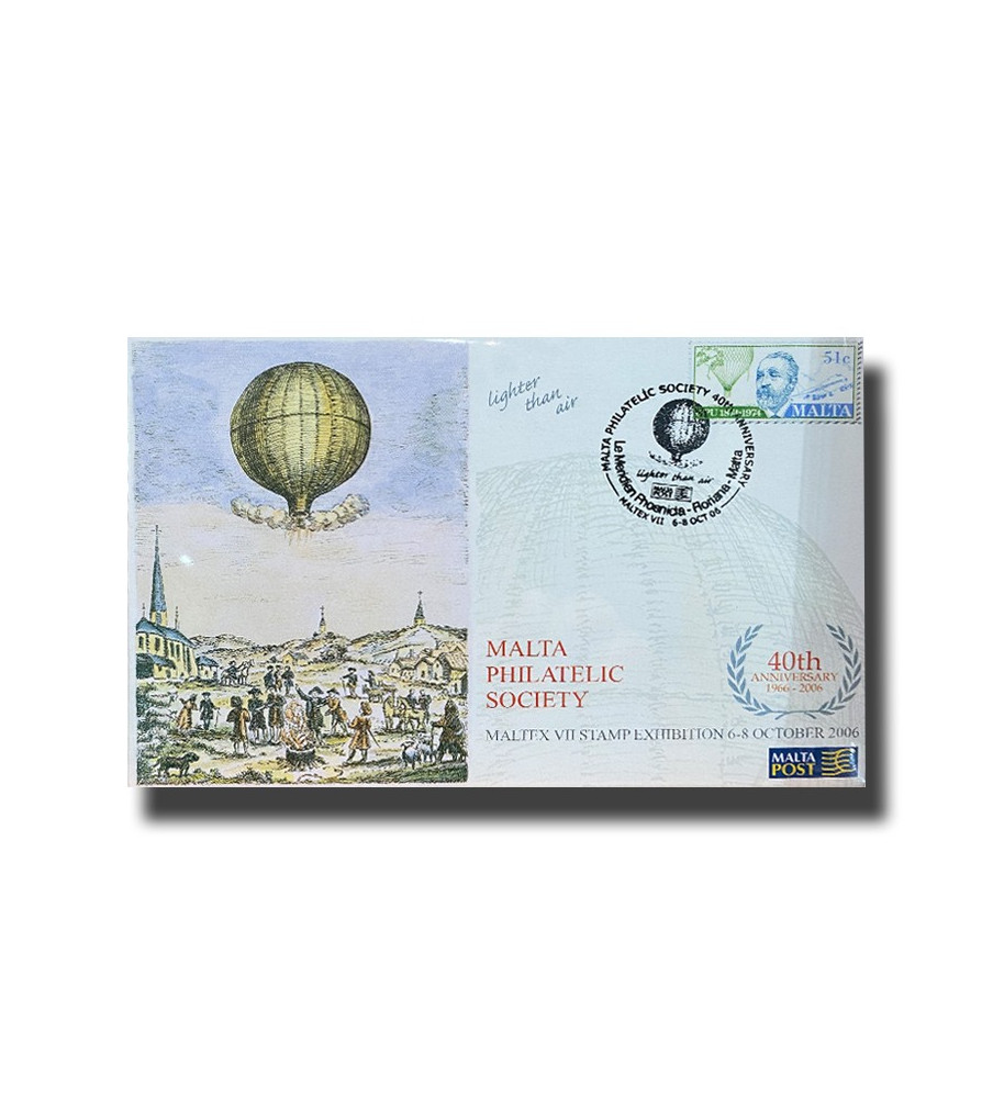 2006 Oct 06 40th Anniversary Malta Philatelic Society