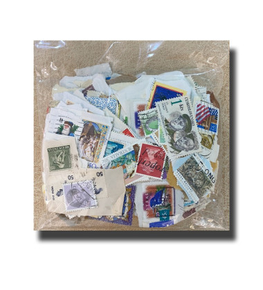 100 Foreign Stamps