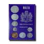 1972 MALTA DECIMAL COIN SET UNCIRCULATED COPPER NICKEL