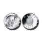 2012 MALTA -  €10 ANTONIO SCIORTINO COMMEMORATIVE SILVER COIN PROOF