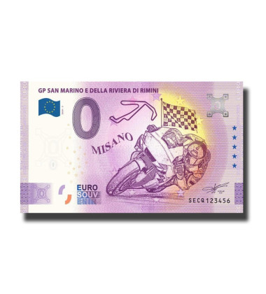 2020-3 Italy SECQ GP Della Riviera Di Rimini Euro Billet Souvenir Schein