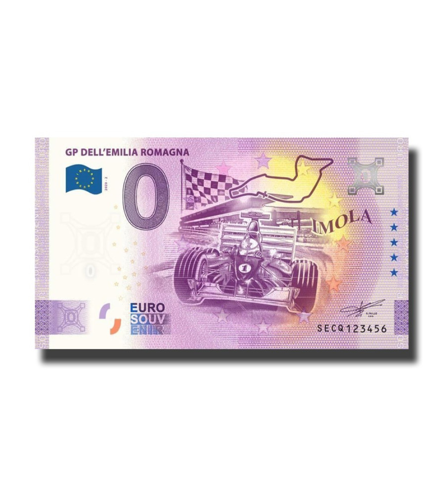 0 Euro Souvenir GP Dell ' Emilia Romagna Italy SECQ 2020-2