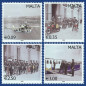 2009 Apr 28 MALTA STAMPS VINTAGE POSTAL TRANSPORTATION