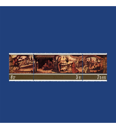 MALTA STAMPS CHRISTMAS 1975 (TRIPTYCH)