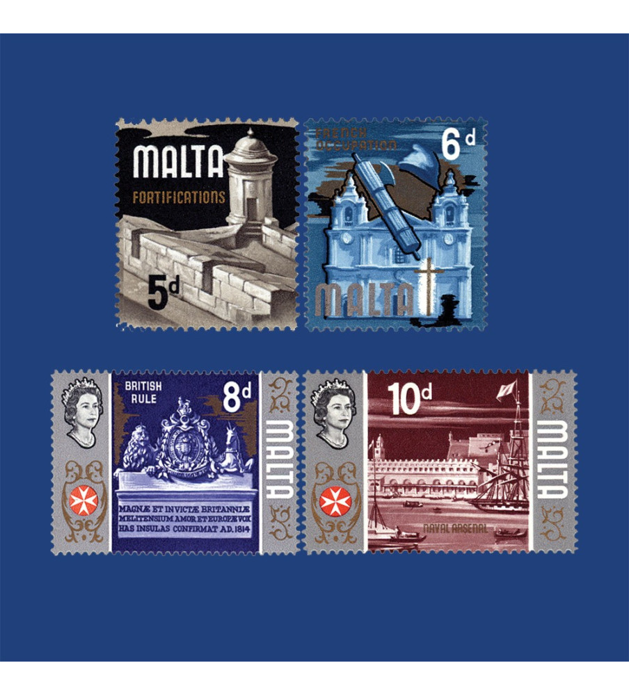 1970 Jan 07 MALTA STAMPS DEFINITIVE