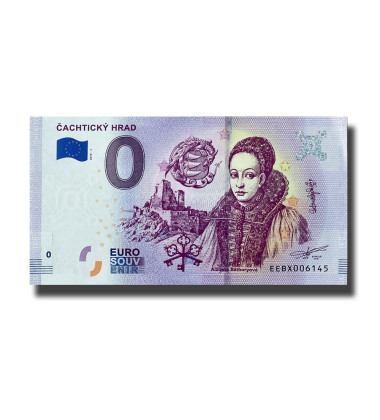 0 EURO SOUVENIR BANKNOTE CACHTICKY HRAD SLOVAKIA EEBX 2019-1