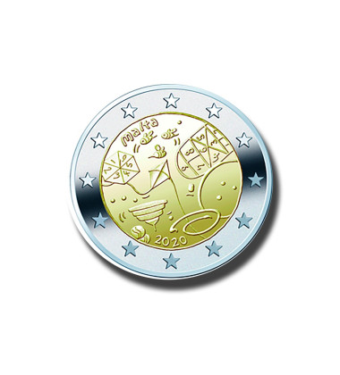 2020 Malta Games 2 Euro Commemorative Coins