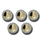 2020 Germany A D F G J 50 Jahre Kniefall Von Warschau 2 Euro Coin Set of 5