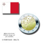 2020 Malta Games Coin Card 2 Euro Coins