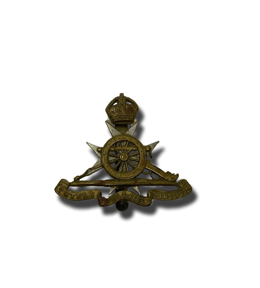 Royal Malta Artillery Cap Badge 53MM SLIDER