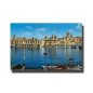 Malta Postcard Vittoriosa Wharf with St. Lawrence Church Kruger New Unused