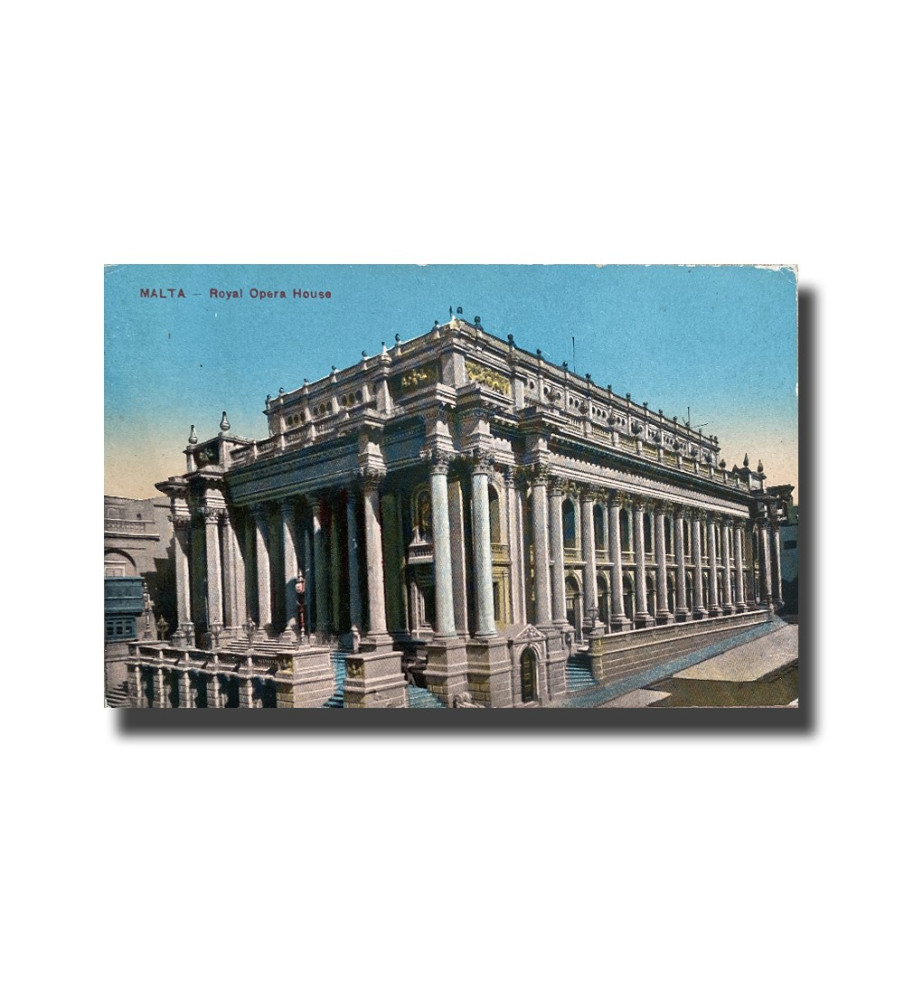 Malta Postcard - Royal Opera House New Unused