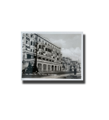 Malta Postcard - Ta-Xbiex Buildings, Real Photo