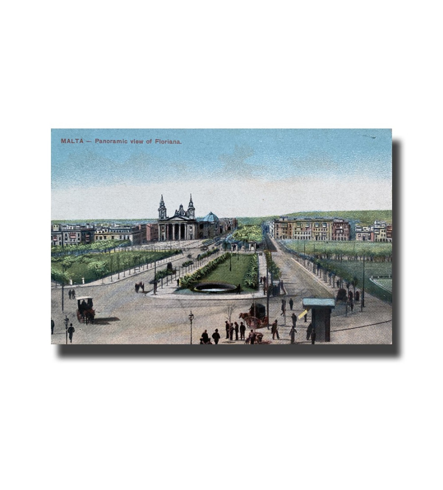 Malta Postcard - Panoramic View Of Floriana, New Unused