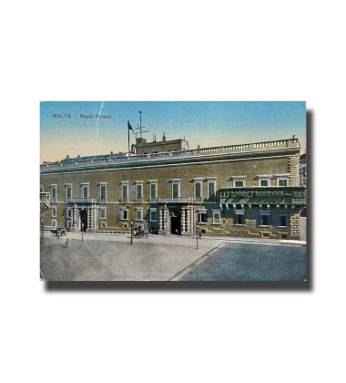 Malta Postcard - Royal Palace, New Unused