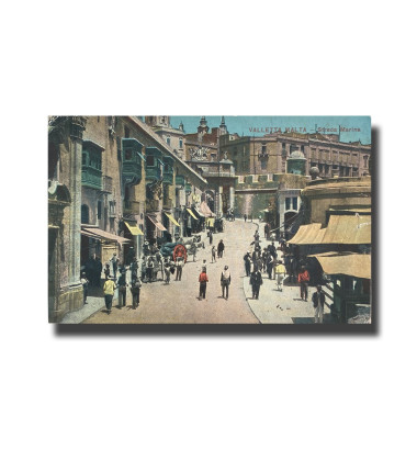 Malta Postcard - Strada Marina, New Unused