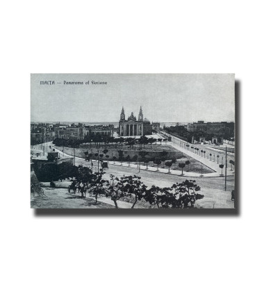 Malta Postcard - Floriana Panorama, Used