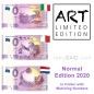 0 Euro Souvenir Banknote Thematic Merry Christmas Set of 3 Italy Malta Netherlands 2020-1