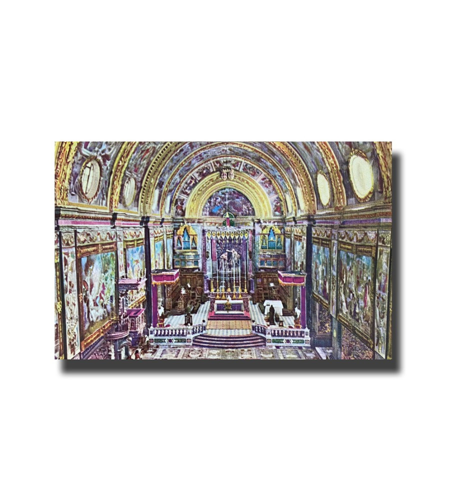 Malta Postcard - Interior Of St. John's Co-Cathedral, Galea Zammit, New Unused