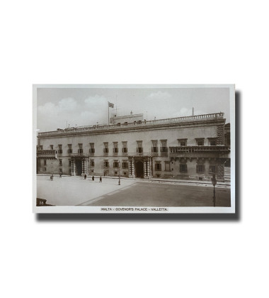 Malta Postcard - Governor's Palace Valletta, New Unused