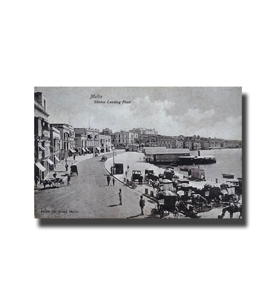 Malta Postcard - Sliema Landing Place, New Unused, Made In Germany