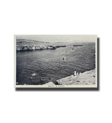 Malta Postcard - St. Paul's Bay, New Unused, G.G.M