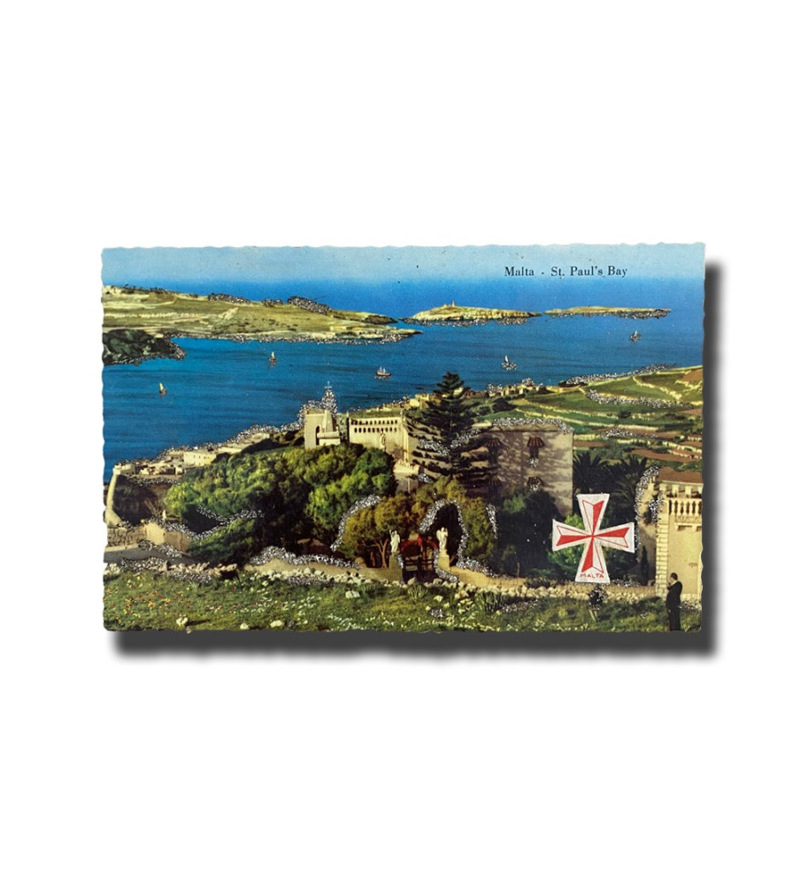 Malta Postcard - St. Paul's Bay, New Unused, Made in Italy