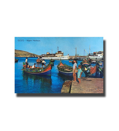 Malta Postcard - Gozo, Mgarr Harbour, Alfred Galea Zammit & Co, New Unused