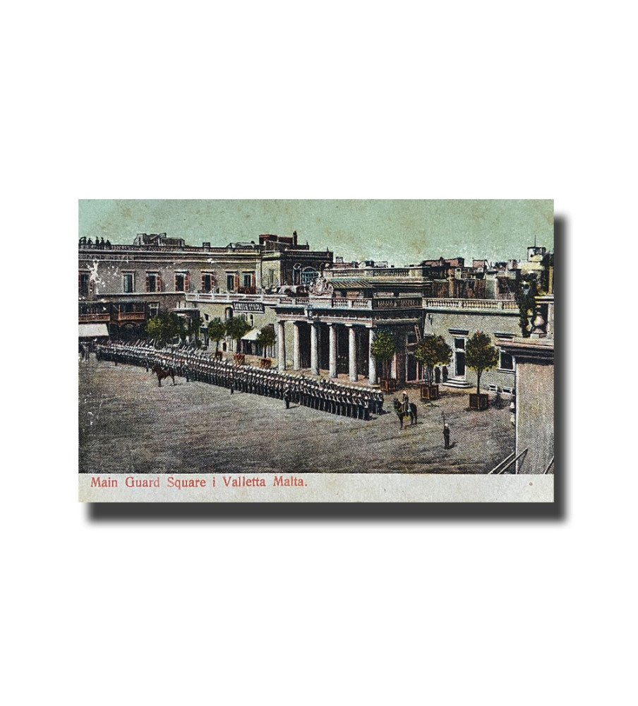 Malta Postcard - Main Guard Square, UPU, New Unused