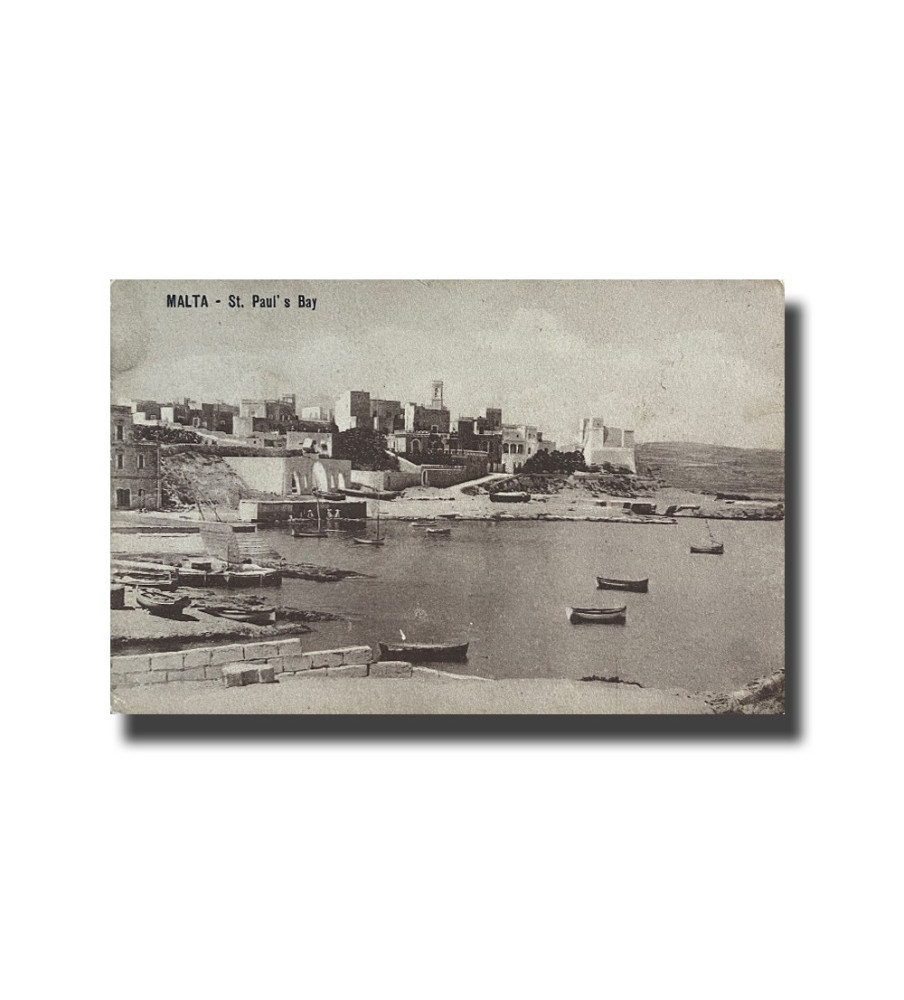 Malta Postcard - St. Paul's Bay, New Unused