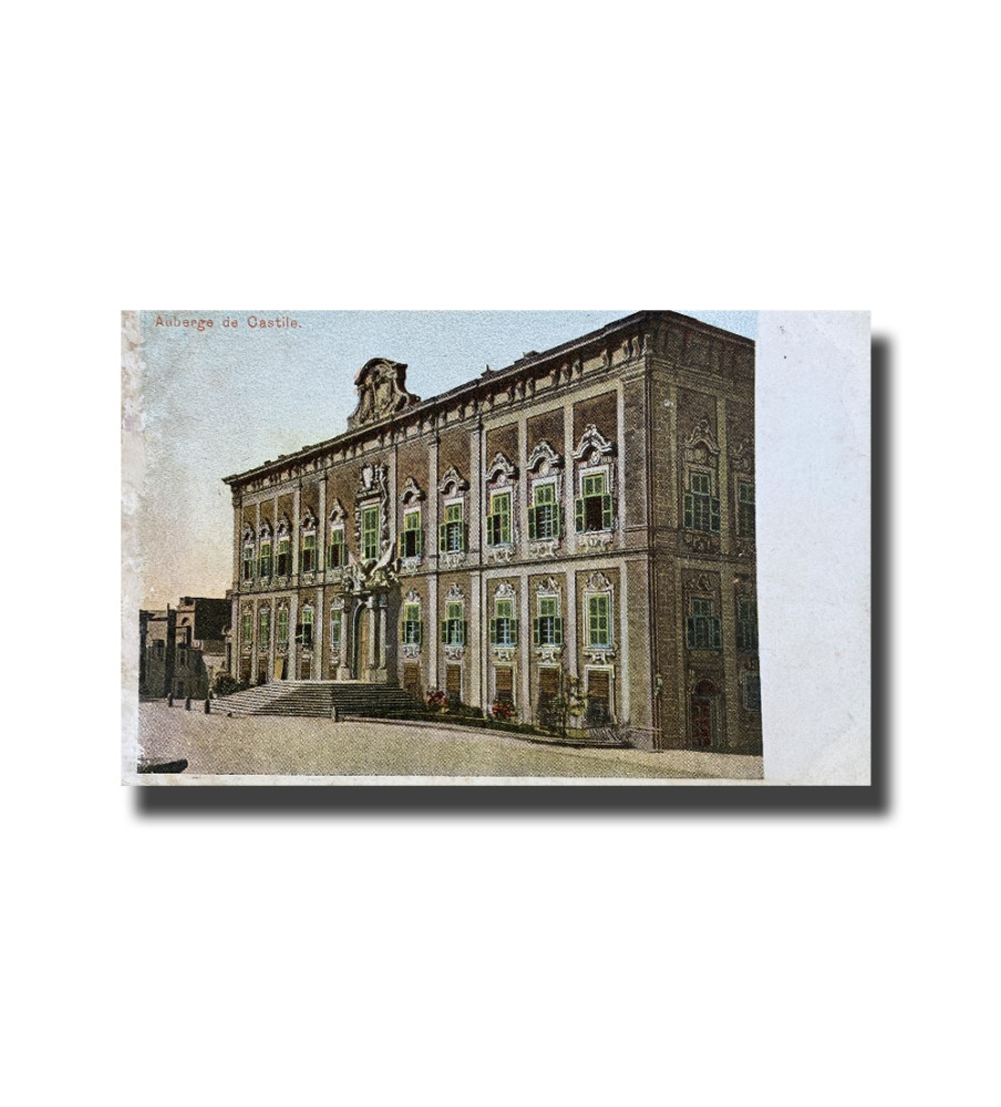 Malta Postcard - Auberge De Castile, UPU, New Unused