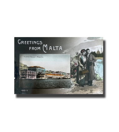 Malta Postcard - Greetings From Malta, New Unused