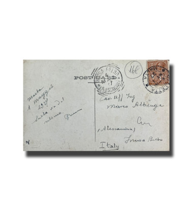 Malta Postcard - Real Photo With Stamp and Cancellation