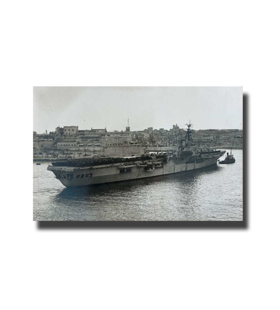 Malta Postcard - Real Photo, Used